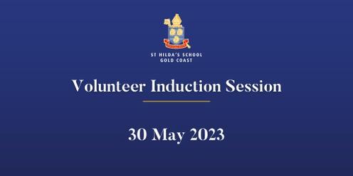 Volunteer Induction Session - Tuesday 30 May