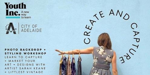 Create and Capture - Photo Backdrop and Styling Workshop