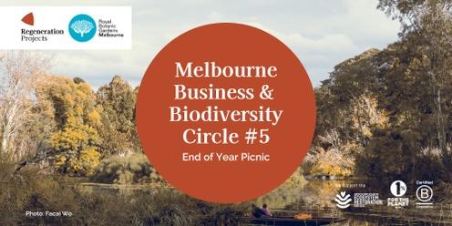 End of Year Picnic - Melbourne Business & Biodiversity Circle #5