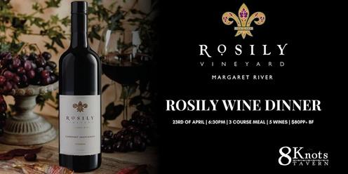 Rosily Wine Dinner at 8 Knots Tavern
