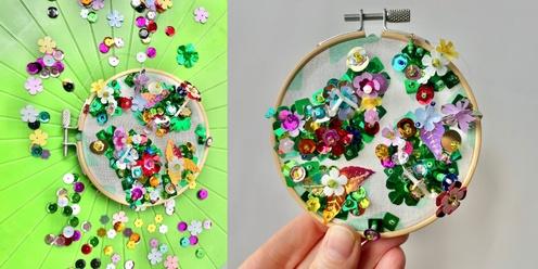 Beaded Embroidery Gardens with Natalia