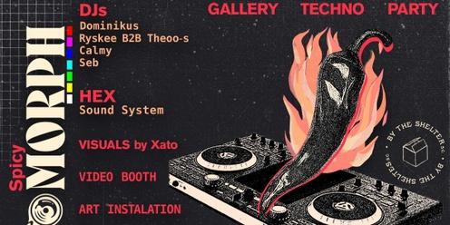 SPICYMORPH - Gallery Techno Party @ Sun City Gallery | 16 December 2023
