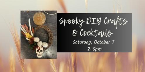 DIY Spooky Crafts and Cocktails