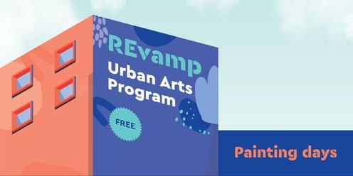 REvamp - Urban Arts Program - Painting Days