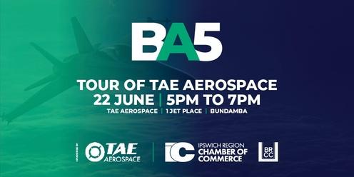Business After 5 - TAE Aerospace