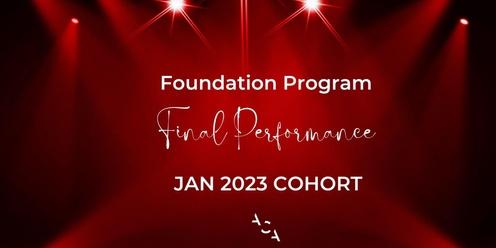 Foundation Program - Final Performance