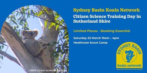 Koala Citizen Science Training Day in Sutherland Shire