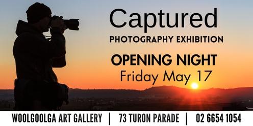 CAPTURED Photographers Exhibition Opening