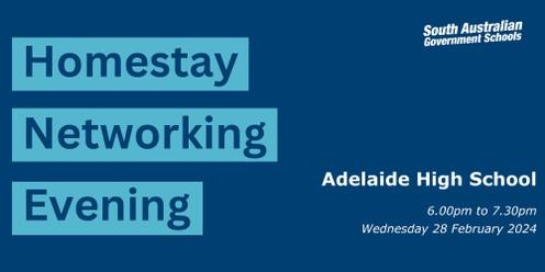 Homestay Networking Evening - Adelaide High School