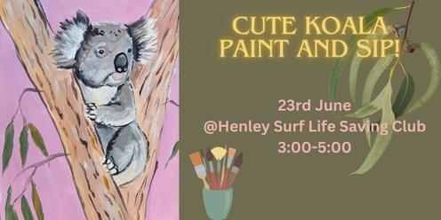 Cuddly Koala Paint and Sip - Henley