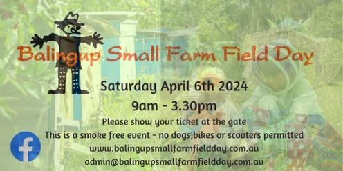 Balingup Small Farm Field Day 2024