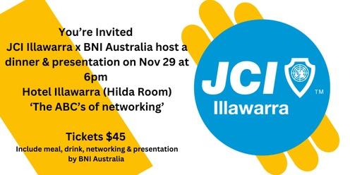 JCI Illawarra x BNI - The ABC’s of Networking