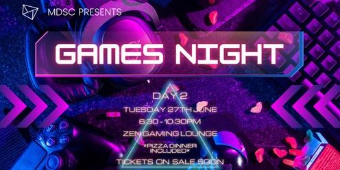 MDSC 2023 - Gaming Night