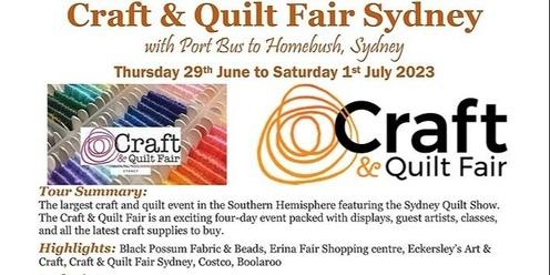 Sydney Craft & Quilt Fair