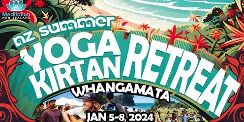 Whangamata Summer Yoga Kirtan Retreat 2024