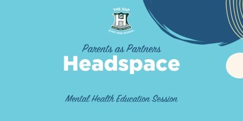Parents as Partners: Mental Health Education Session