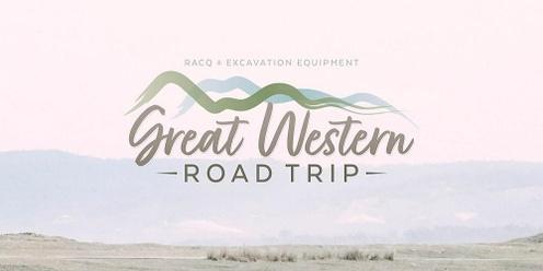 RACQ and Excavation Equipment Great Western Road Trip 2023