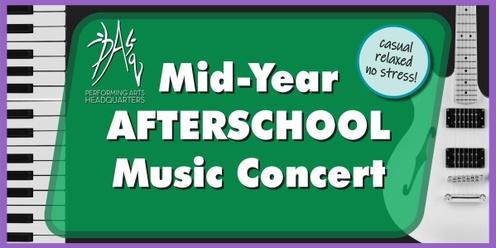 2023 Mid-Year AfterSchool Music Concert