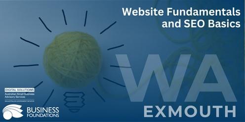 Exmouth Workshop 1: Website Fundamentals and SEO Basics