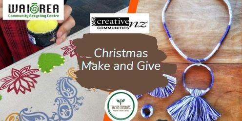 Wall Hanging Printing / Upcycled Jewellery, Waiōrea Community Recycling Centre, Thurs 21 Dec 10am-12pm
