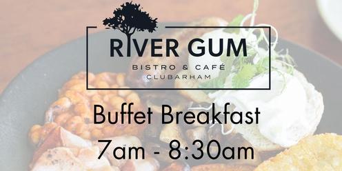 Buffet Breakfast Tuesday 21st May