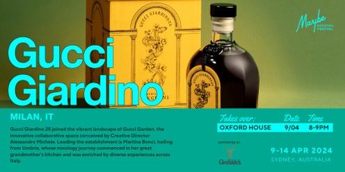 Maybe Cocktail Festival: Gucci Giardino Takes Over Oxford House