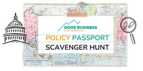 Good Business Colorado Policy Passport Scavenger Hunt at the Capitol