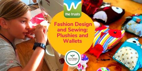 Tweens/ Teens Fashion Design and Sewing: Plushies and Wallets,  West Auckland's RE: MAKER SPACE, Wednesday, 5 July, 10am-4pm