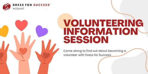 Volunteering Information Session