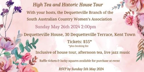 SACWA Dequetteville Branch High Tea
