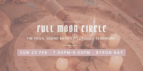 Full Moon Circle in Virgo