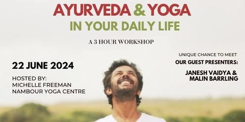 Ayurveda Workshop with Janesh Vaidya