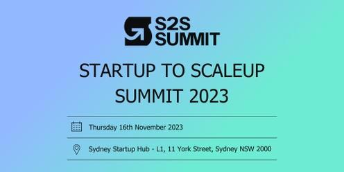 Startup to Scaleup Summit 2023