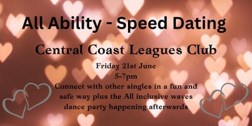 All Ability Disability - Speed Dating 