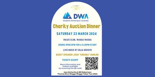 Charity Auction Dinner - Disabled Wintersport Australia, Thomas Bros Wagga Wagga Takes Two 2024