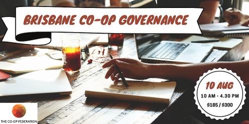 Co-operative Governance Training Workshop - Brisbane