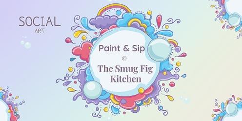 Paint and Sip Class - the Smug Fig Kitchen & Social