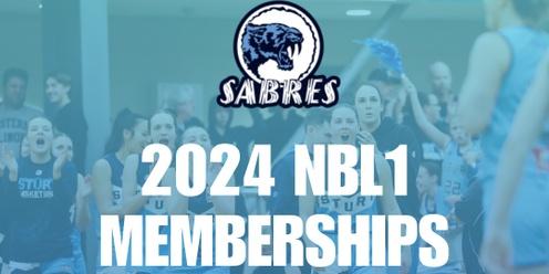Sturt Sabres 2024 NBL1 Membership tickets