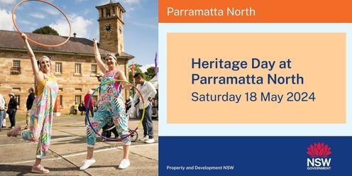 Saturday 18 May: Heritage Day at Parramatta North 
