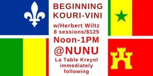 Beginning Kouri-Vini 