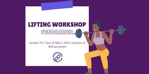 Lifting Workshop Fundraiser