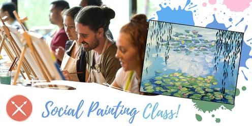 Paint & Sip Event: Monet's Waterlilies 01/02/23