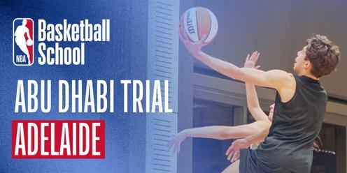 Adelaide Trial for Abu Dhabi Tournament hosted by NBA Basketball School Australia
