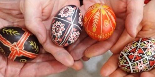 Ukrainian Egg Dyeing 14th April