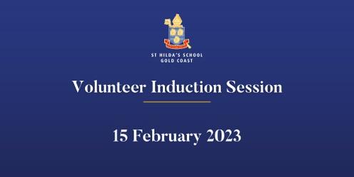 Volunteer Induction Session - February 15 2023