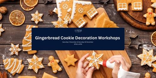 Gingerbread Cookie Decoration Workshops