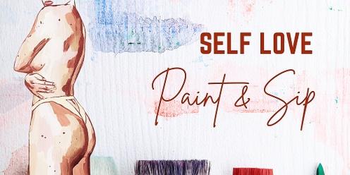 Self love paint & sip workshop