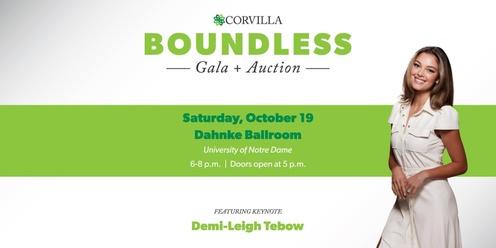 Corvilla's Boundless Gala + Auction
