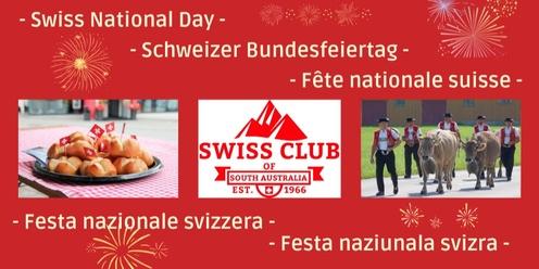 SCSA Swiss National Day Celebrations 2023