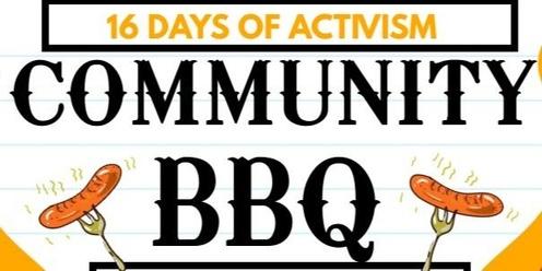16 Days of Activism - Community BBQ
